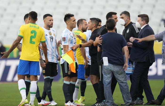 In Video: A sudden stop for the Brazil-Argentina match in the World Cup qualifiers in Qatar