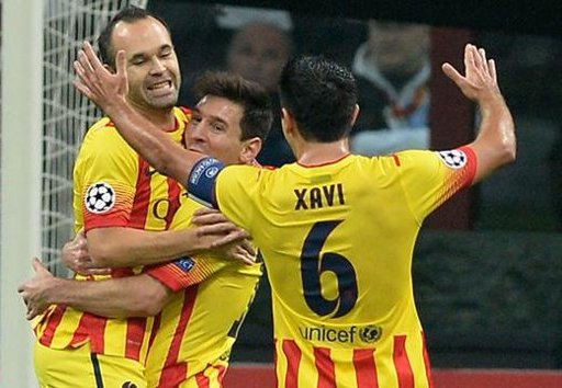 Champions League results