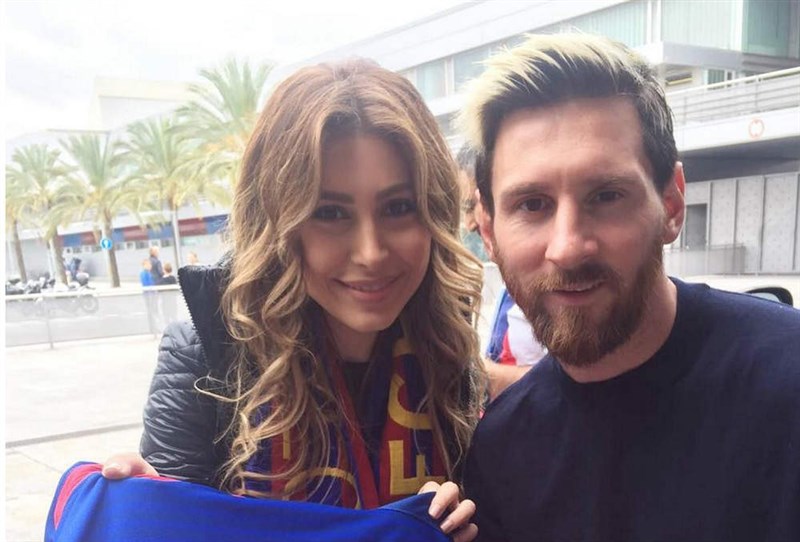 In Pictures: Yara receives a special special gift from Lionel Messi