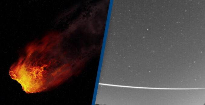 Video Shows Meteorite Bouncing Off Earth Atmosphere