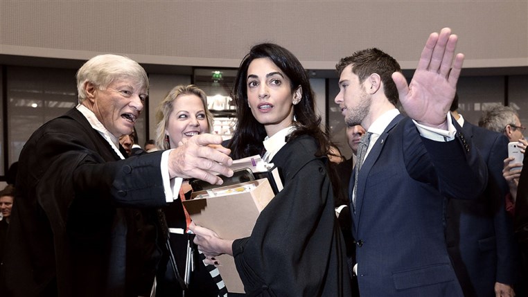 A Million Claps For Amal Clooney And This Boss Legal Joke