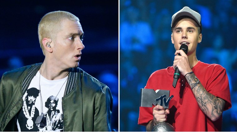 Justin Bieber Broke A Huge Eminem Record