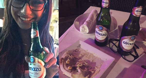 ميا خليفة و Almaza معاً في لبنان