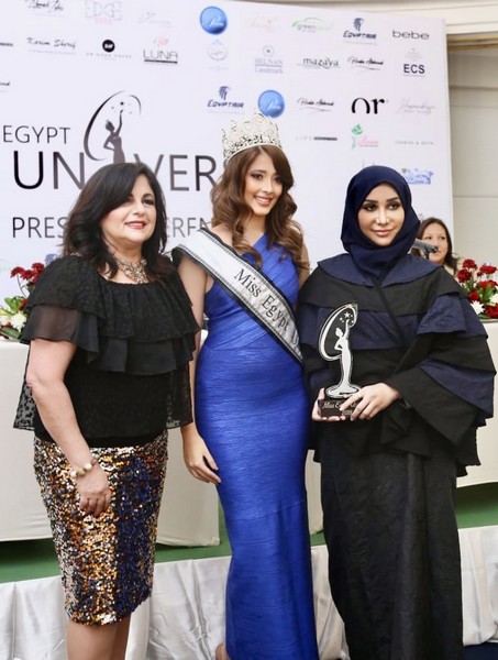 Miss Egypt Diana Hamed rocking the stage in Miss Universe 2019 wearing Elham EL Youssef Gowns