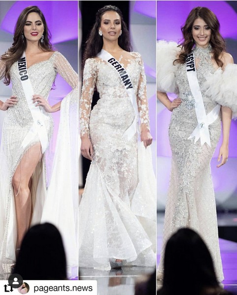 Miss Egypt Diana Hamed rocking the stage in Miss Universe 2019 wearing Elham EL Youssef Gowns