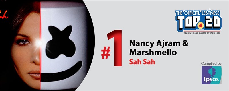 Nancy Ajram and Marshmello leads OLT20 This week 