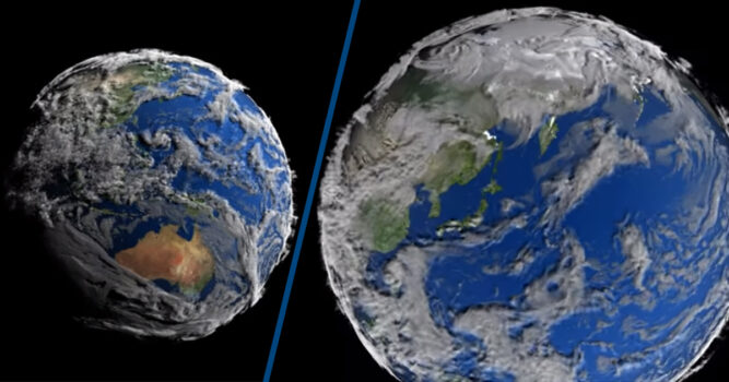 New NASA Video Shows Earth Like A Living Creature