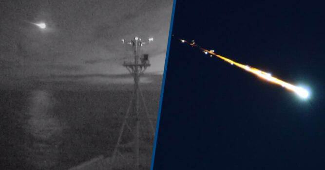 In Video: Massive Fireball Captured On Film Blazing A Trail Off The Coast Of Australia