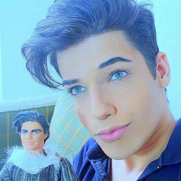 Meet the New Human Ken Doll  Celso Santebanes