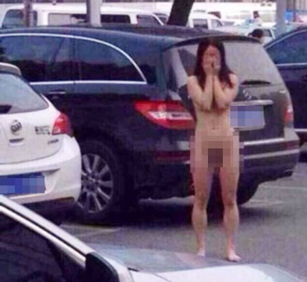 Spurned Wife Leaves Cheating Husband And Twin Sister Naked In Busy Car Park