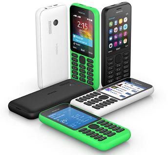 Nokia 215: Microsoft unveils its cheapest ever