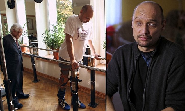 Fireman paralysed by knife attack recovers after UK scientists use nose cells to re-grow nerve cells in his spine