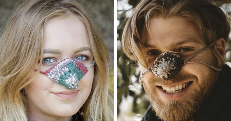 Nose warmers exist for anyone with a face that is always cold