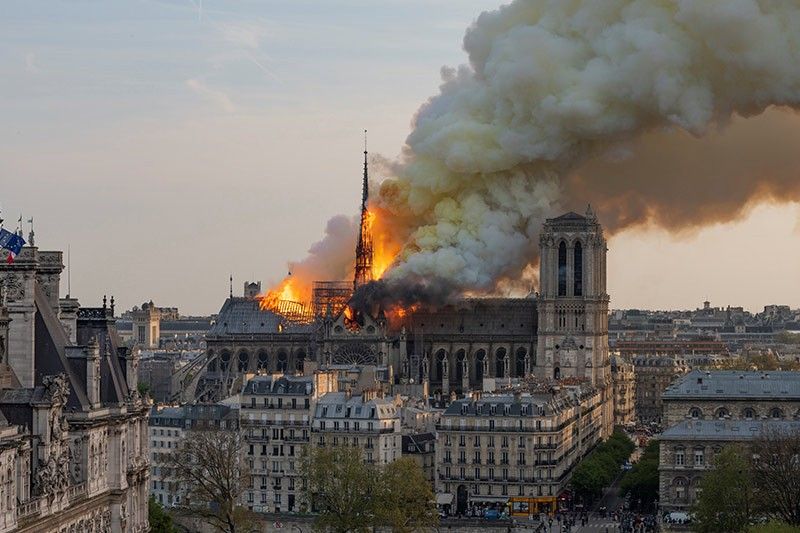 A fire gutted parts of Notre Dame Cathedral and altered the Paris skyline