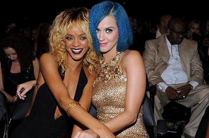 Katy Perry and Rihanna Get Ready for Christmas With Fun Nails