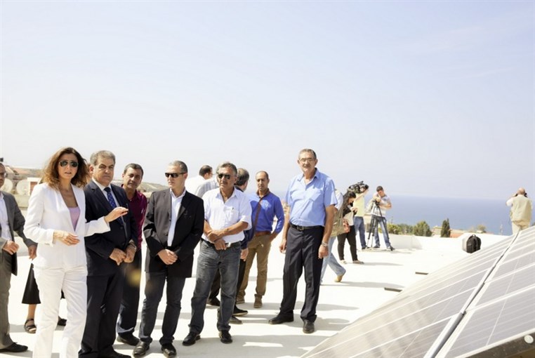 Naqoura celebrates the inauguration of the first CO2 emissions-free public school in Lebanon, the Middle East and the Mediterranean Basin