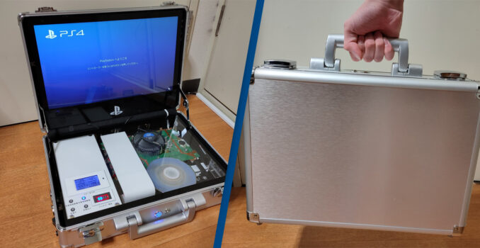 Japanese Technician Creates Working Portable PS4