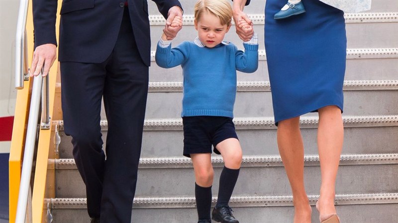 Here's why Prince George is always wearing shorts