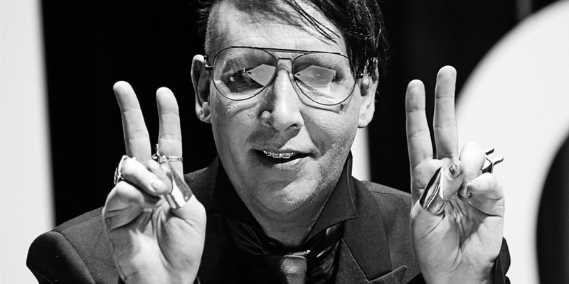 WATCH: Marilyn Manson injured after set collapses during concert