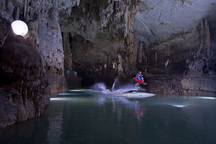 Red Bull Awakens the Jeita Grotto