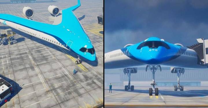 In video: New Flying-V Plane Prototype Takes To The Skies For The Very First Time