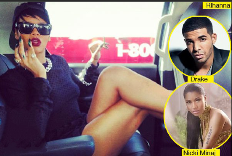 Rihannas New Album To Feature Drake & Nicki Minaj