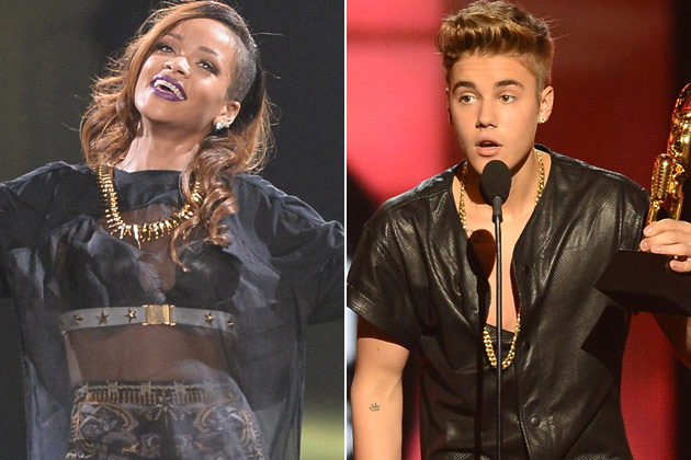 Justin Bieber and Rihanna Win Hottest Stars of 2014!