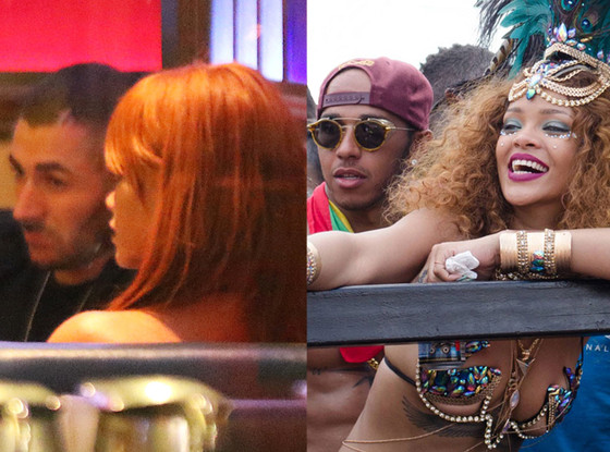 Is Rihanna Dating Karim Benzema or Lewis Hamilton