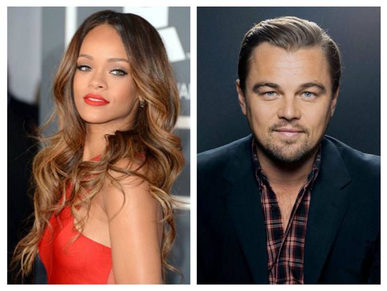 Leonardo DiCaprio Meeting Rihannas Family