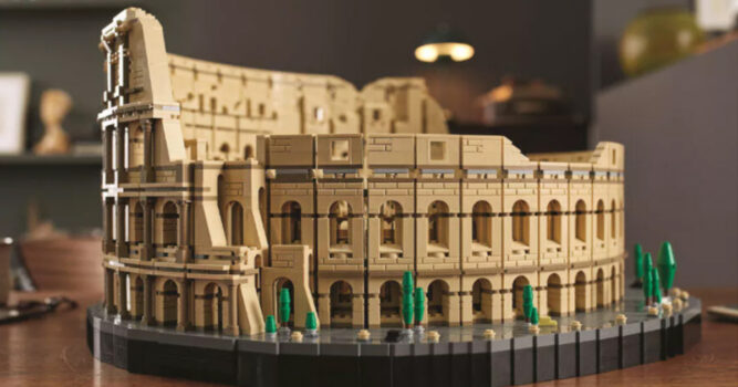 In Video: LEGO Has Created A 9,036-Piece Set For Rome’s Colosseum
