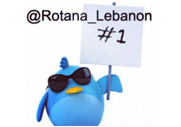 Rotana turned 1 on twitter