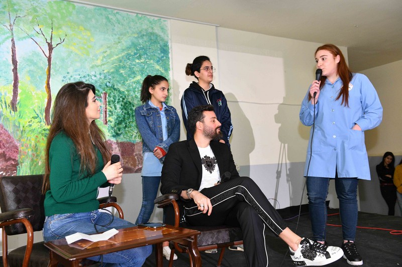 سعد رمضان ضيف مسابقة AAA MADRASATI في كفرحيم 