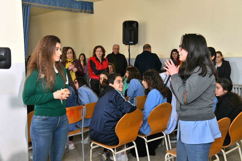 سعد رمضان ضيف مسابقة AAA MADRASATI في كفرحيم 