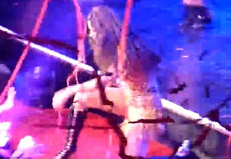 Selena Gomez falls off stage as she performs live  