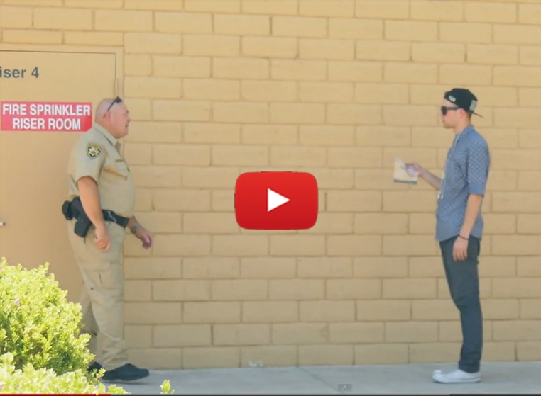Magician Tries To Sell Weed To Cops!! (Video)