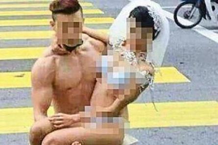 Semi-nude Malaysia wedding models fined S$158 for causing public nuisance 