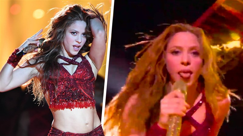 Shakira was actually paying homage to her Arabic roots with her tongue