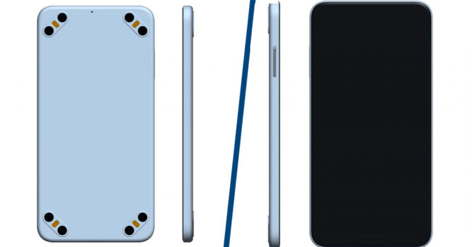 In Pictures: Chinese Tech Company Patents Bizarre Phone Design With Eight Cameras