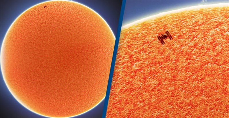 In pictures: Incredible Photos Show ISS Crossing The Face Of The Sun
