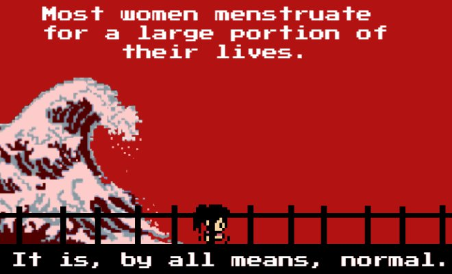 Girls Are Fighting Sexism With This Video Game About Tampons
