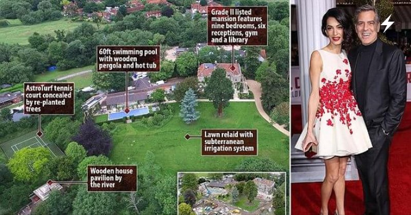 Inside Amal and George Clooney's Luxurious 17th Century Maison