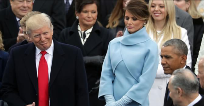 This Melania Moment from the Inauguration Is Going Viral