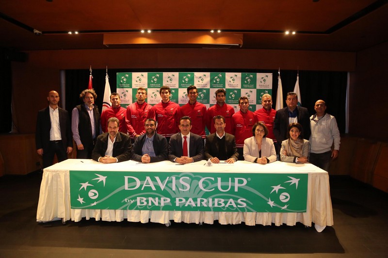 DavisCup tie in Beirut this Weekend organized by the Lebanese Tennis Federation 