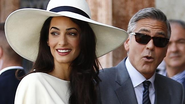 Clooney and Amal Alamuddin  sleeping in separate bedrooms