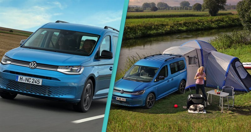 New Volkswagen Van Can Transform Into A Campsite On Wheels