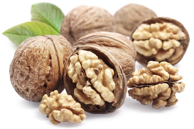 You can avoid age related health issues by eating one walnut per day