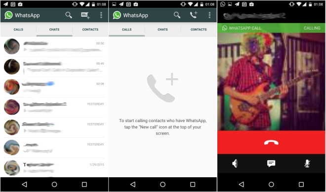 Whatsapp gearing up to add voice calling feature