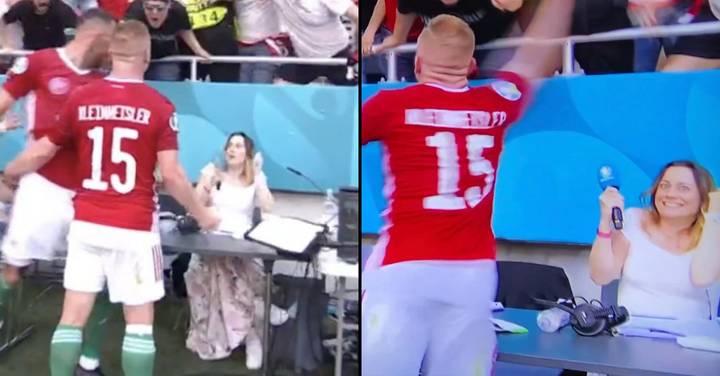 In Video: Woman Goes Viral For Reaction To Hungary's Goal Celebration Against France