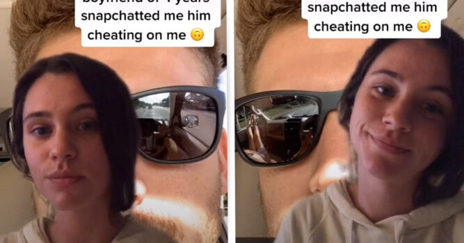 In Video: Woman Finds Out Boyfriend Is Cheating From Sunglasses Reflection
