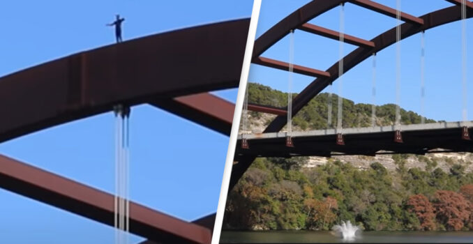 In Video: YouTuber Survives After Fracturing His Skull Jumping From Bridge Into River